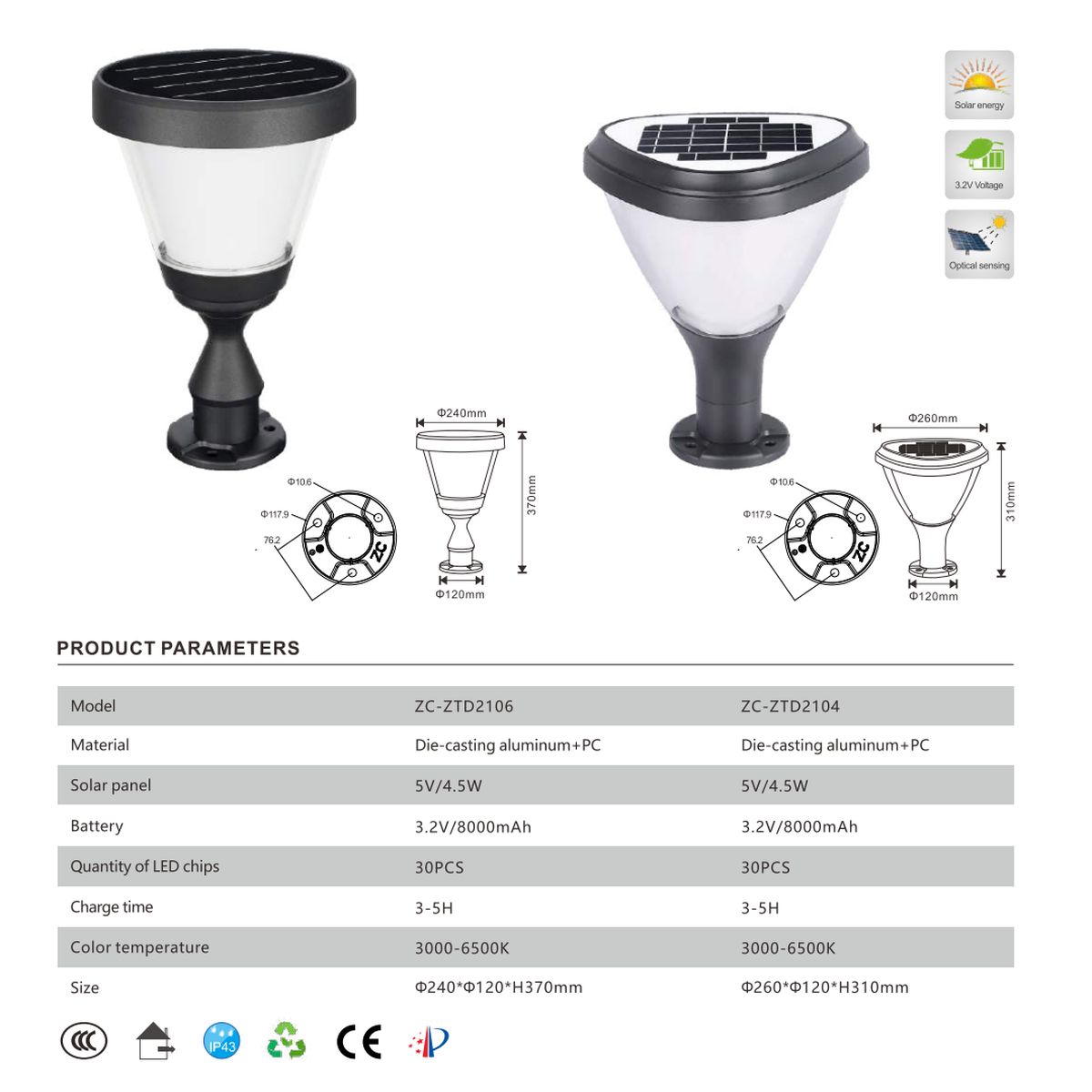 Solar Landscape Lights