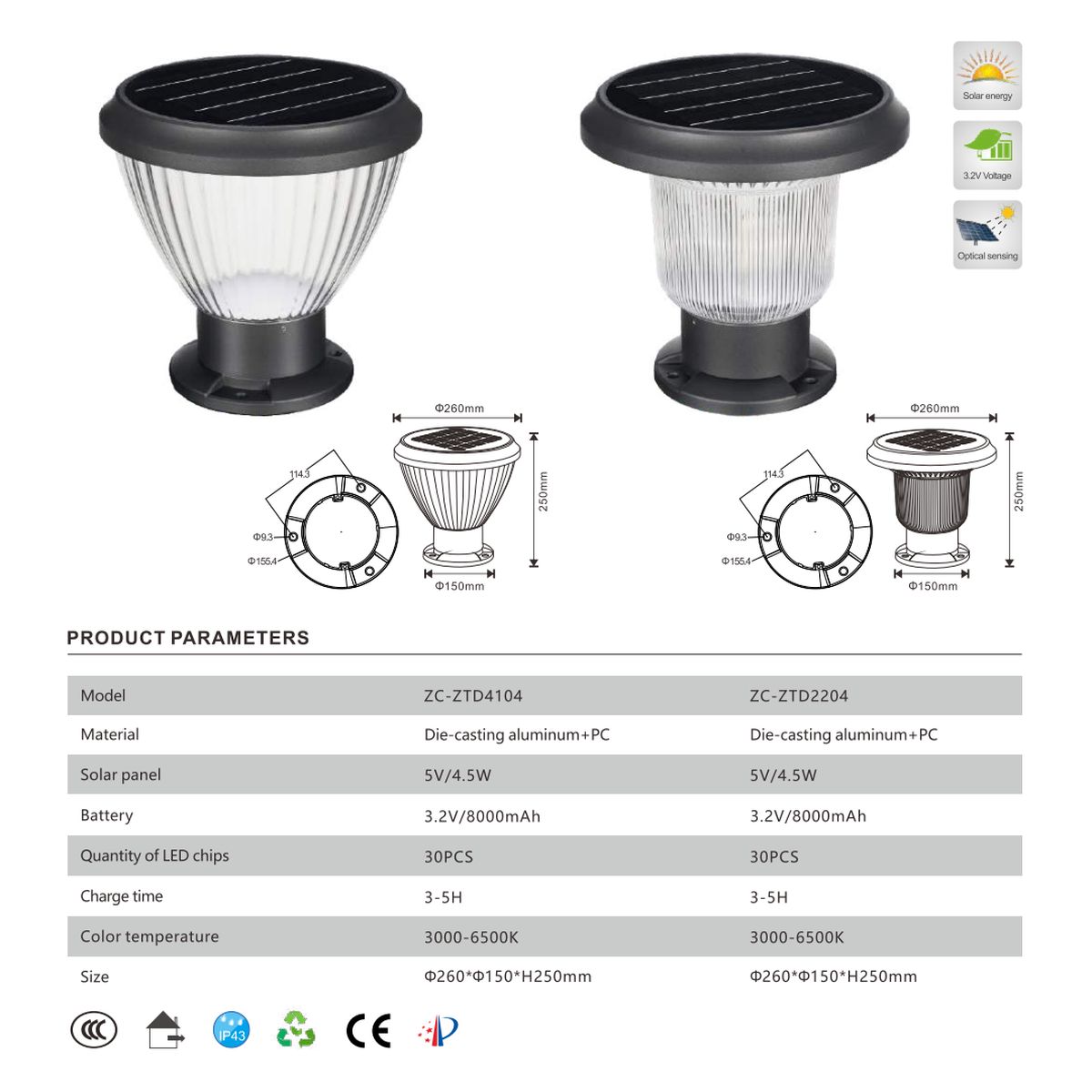 Solar Landscape Lights
